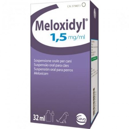 MELOXIDYL 1.5MG/ML SUSP. ORAL PERRO 32ML