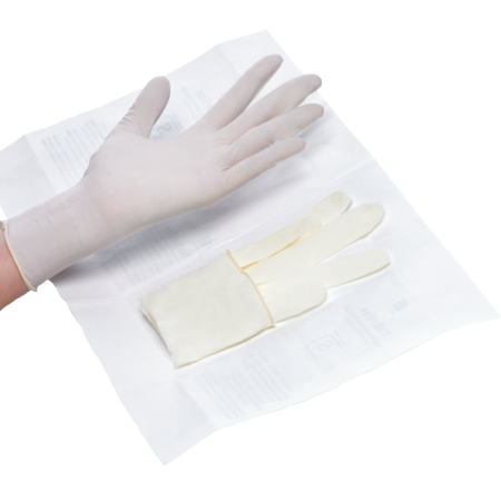 GUANTE ESTERIL LATEX C/P NATURFLEX N.6.5 X1UD.