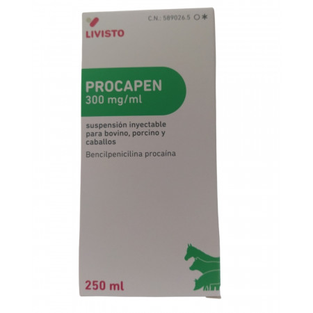 PROCAPEN 300MG/ML 250ML INY.*