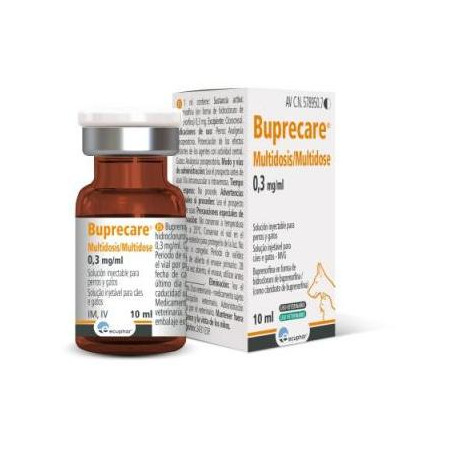 BUPRECARE MULTIDOSIS 0.3MG/ML 10ML