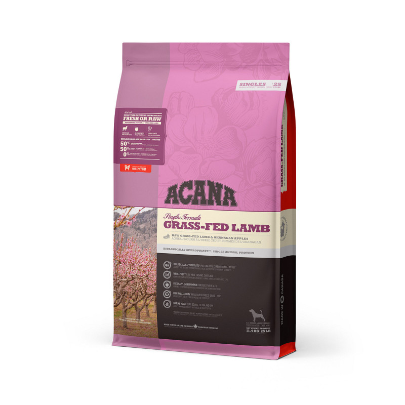 ACANA SINGLES GRASS FED LAMB 11,4KG