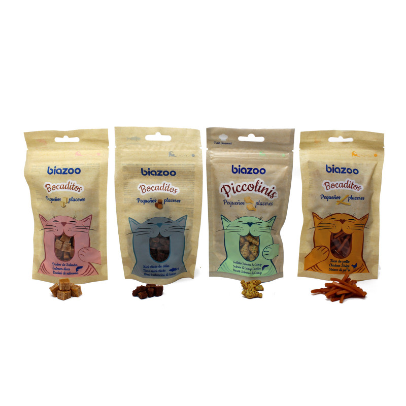 GALLETAS PESCADITOS SALMON Y CATNIP 50GR