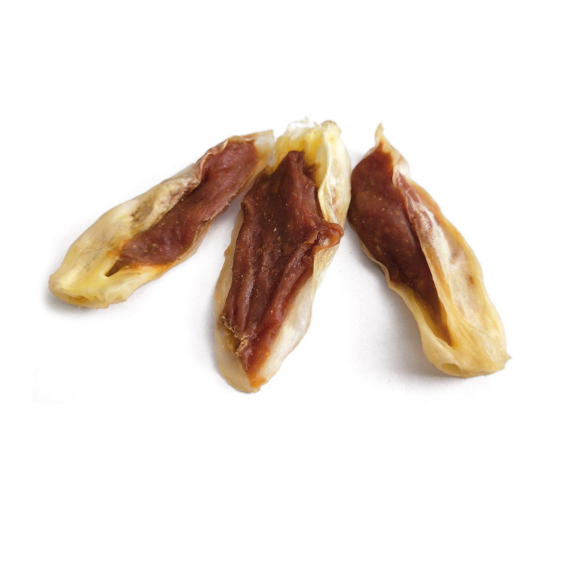 OREJA DE CONEJO CON POLLO 500GR