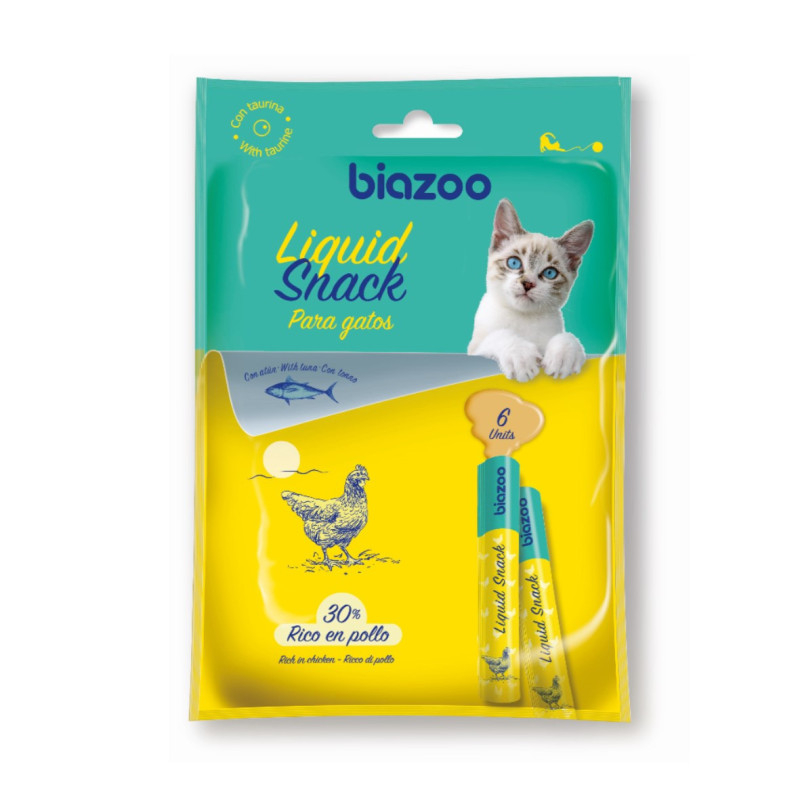 SNACK LIQUIDO PARA GATOS