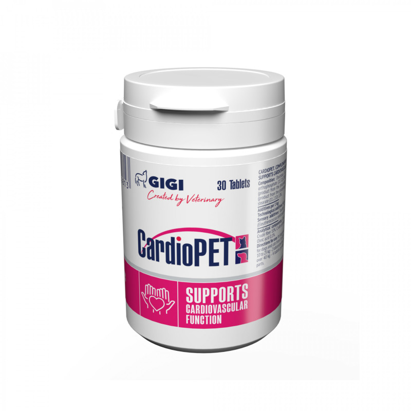 GIGI SUPL. CARDIOPET 30 TAB.