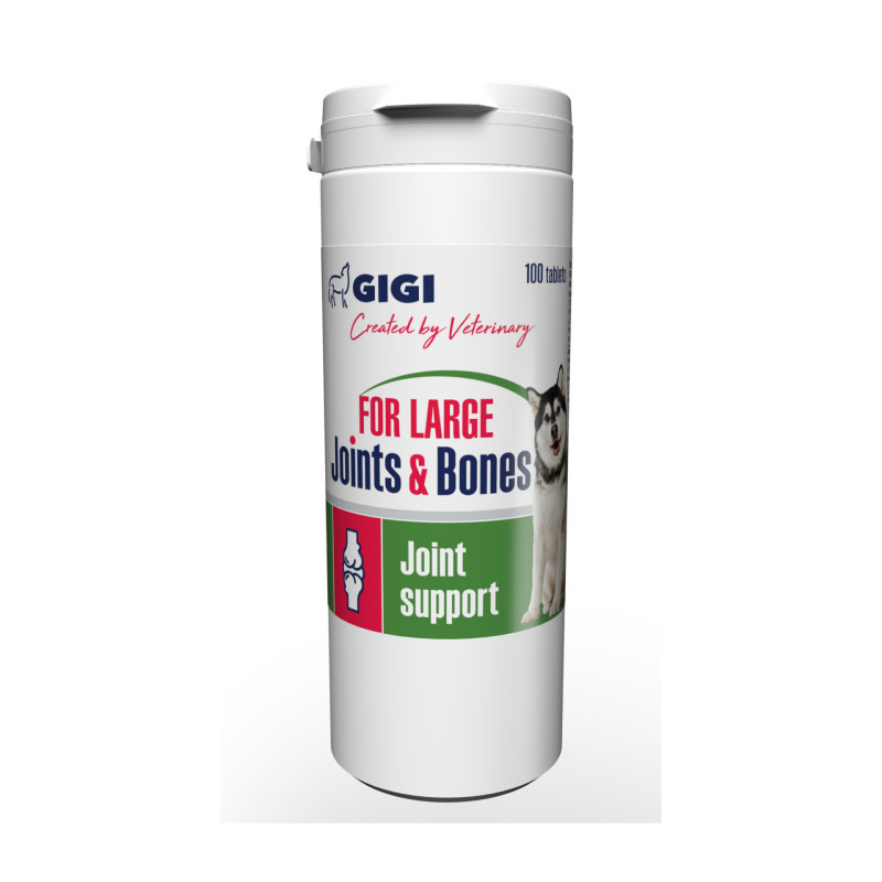 GIGI SUPL. LARGE JOINTS & BONES 100 TAB.