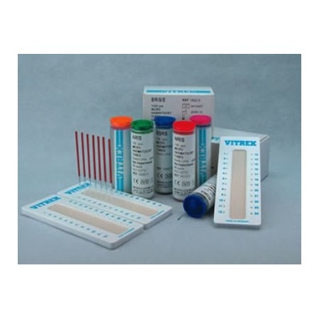 TUBO MICROHEMATOCRITO C/HEPAR 100 CAPILARES 70MM - Equinvest