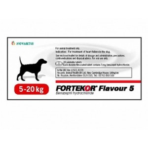 FORTEKOR SABOR 5MG. 28 COMP. - Equinvest
