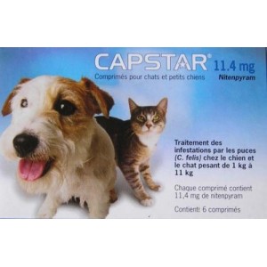 CAPSTAR 11,4MG 6COMP. - Equinvest