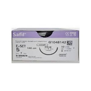 SUTURA SAFIL VIOLET 5 HS48 1X140 CM - Equinvest