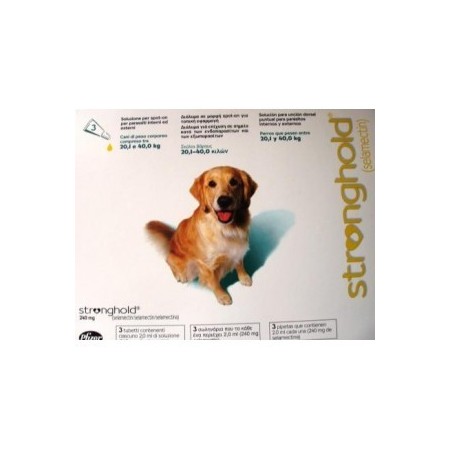 STRONGHOLD PERRO 240MG.3 PIPETAS 20-40K - Equinvest