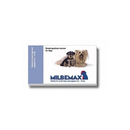 MILBEMAX PERROS PEQ/CACHORROS 4COMP. MASTICABLES - Equinvest