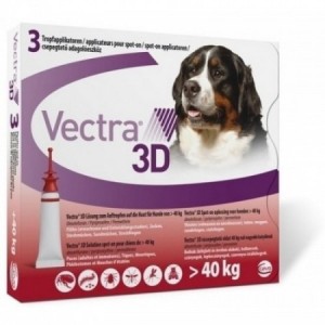 PIPETAS VECTRA 3D XL MAS DE 40KG. 3PIP - Equinvest