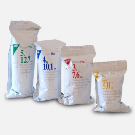 VENDA FIBRA VIDRIO RIGIDA VETCAST 10CM BLANCO - Equinvest