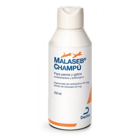 CHAMPU MALASEB(PERROS Y GATOS)250ML - Equinvest