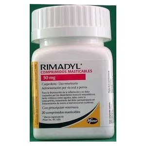 RIMADYL PAL 50MG.20COMP. (MASTICABLE) - Equinvest