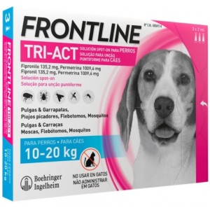 FRONTLINE TRIACT 6 PIPETAS 10-20KG