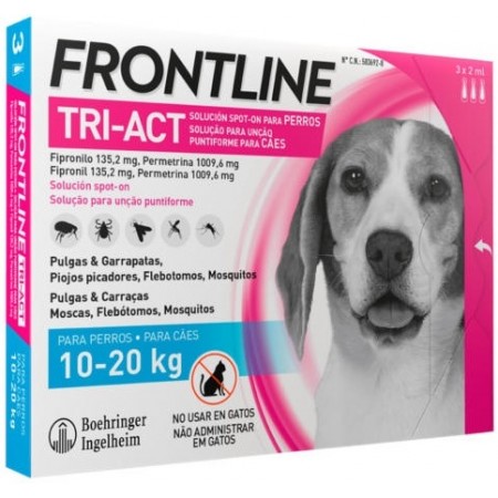 FRONTLINE TRIACT 6 PIPETAS 10-20KG