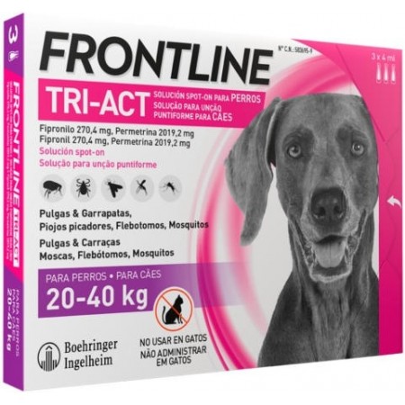 FRONTLINE TRIACT 6 PIPETAS 20-40KG